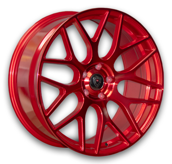 Marquee Wheels M6981 20x9 Candy Red 5x114.3 +32mm 73.1mm