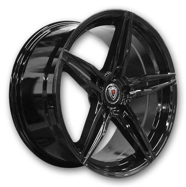 Marquee Wheels M8888 18x9 Gloss Black 5x114.3 +38mm 73.1mm