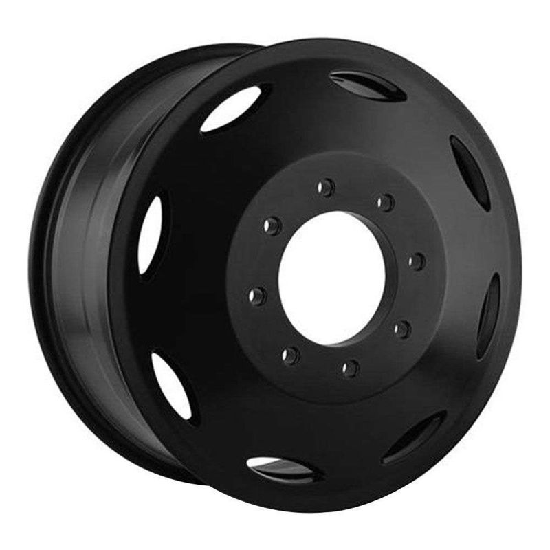 Mayhem Wheels 8180 Bigrig Dually 22.5x8.25 Black - Inner 10x285 +169mm 220.1mm