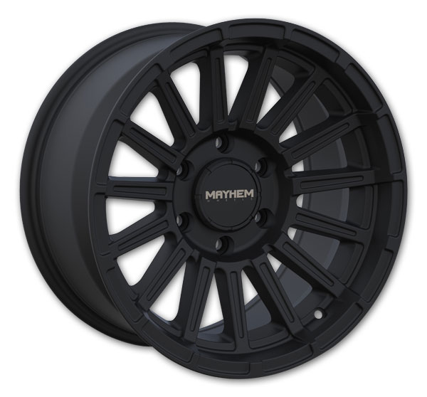 Mayhem Wheels 8309 Granite 17x9 Satin Black 6x135 0mm 87.1mm