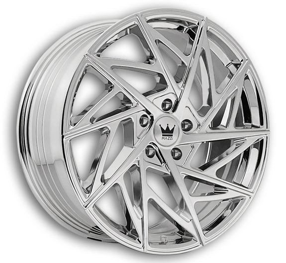 MAZZI Wheels 377 Freestyle 17x8 Chrome 5x120 +35mm 74.1mm