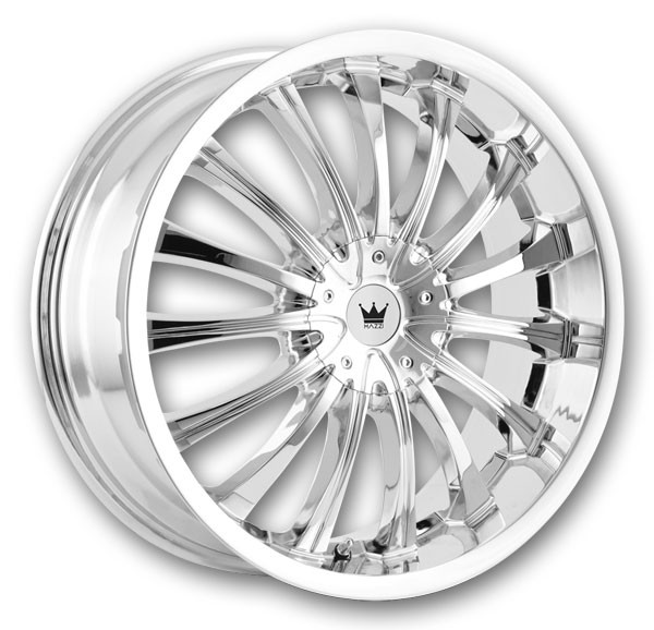 Mazzi Wheels 351 Hype 20x8.5 Chrome 5x105/5x114.3 +35mm 72.62mm