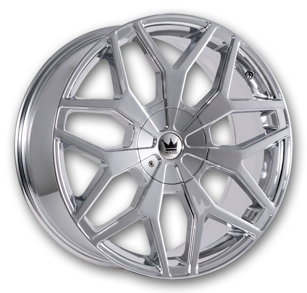 Mazzi Wheels 367 Profile 22x9.5 Chrome 6x135/6x139.7 +30mm 106mm