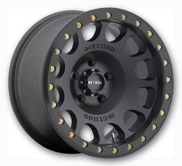 Method Wheels MR105 Beadlock 17x8.5 Matte Black 6x135 +0mm 87mm