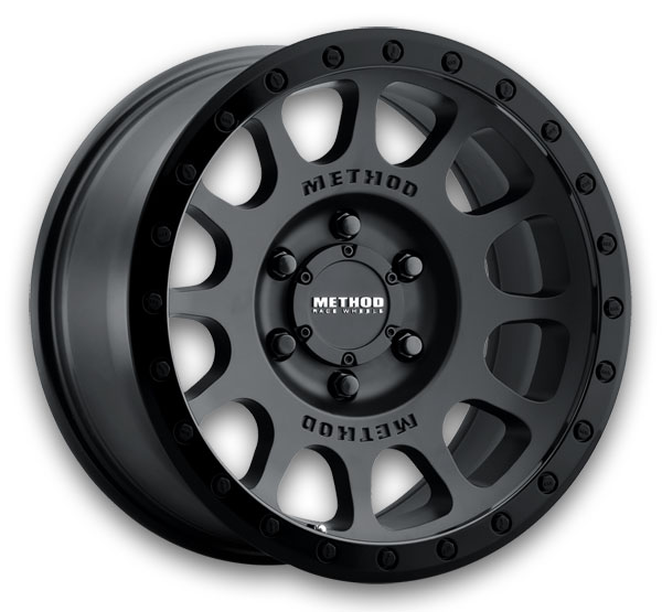 Method Wheels MR305 NV 17x8.5 Double Black 6x139.7 +25mm 108mm
