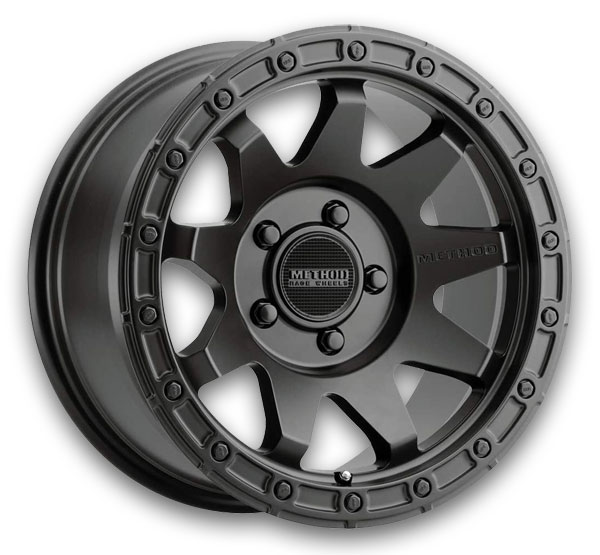 Method Wheels MR317 17x8.5 Matte Black 6x139.7 +0mm 106.25mm