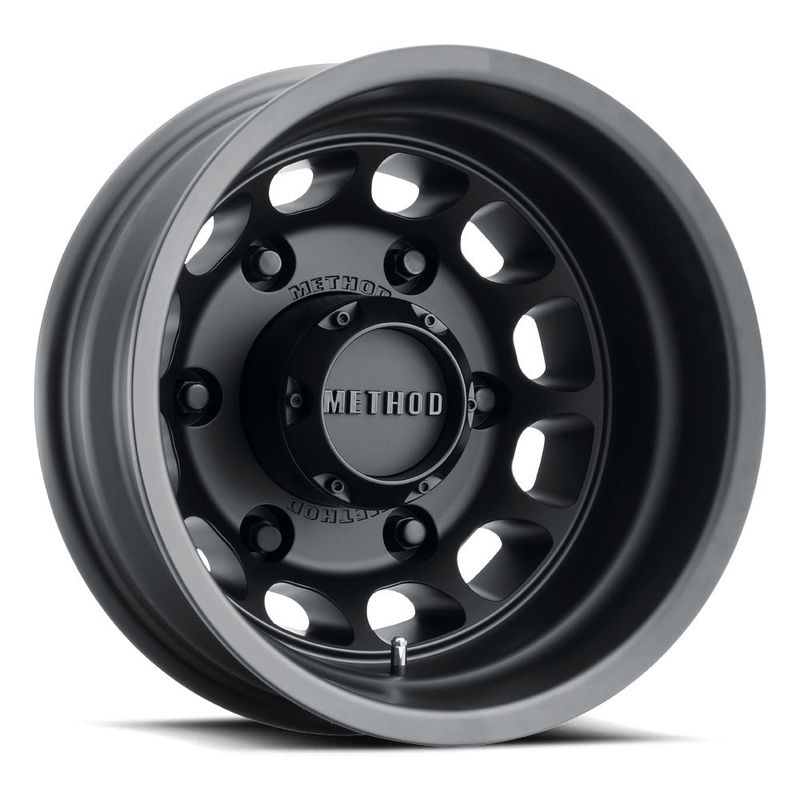 Method Wheels MR901 Sprinter Dually 16x5.5 Matte Black - Rear 6x205 -138mm 161mm