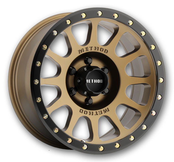 Method Wheels MR305 NV 17x8.5 Bronze 5x127 +25mm 94mm