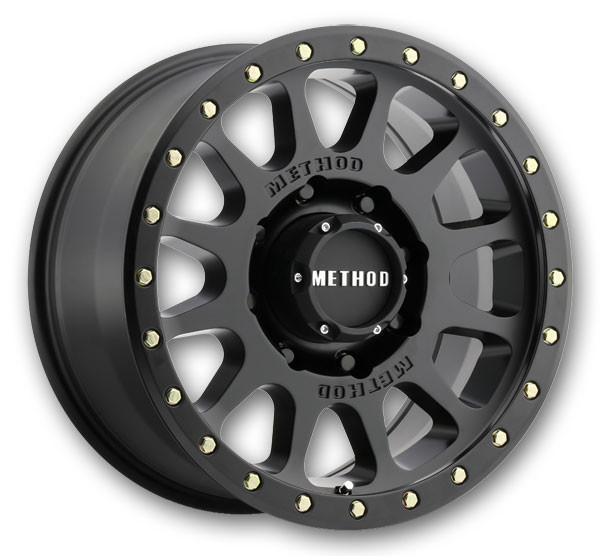 Method Wheels MR305 NV HD 17x8.5 Matte Black 8x170 +0mm 130.81mm