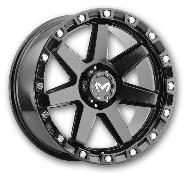 MKW Wheels M203 17x8.5 Satin Black 5x127 0mm 78.1mm