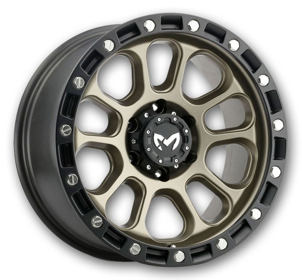 MKW Wheels M204 20x9 Matte Bronze 5x127 1mm 78.1mm