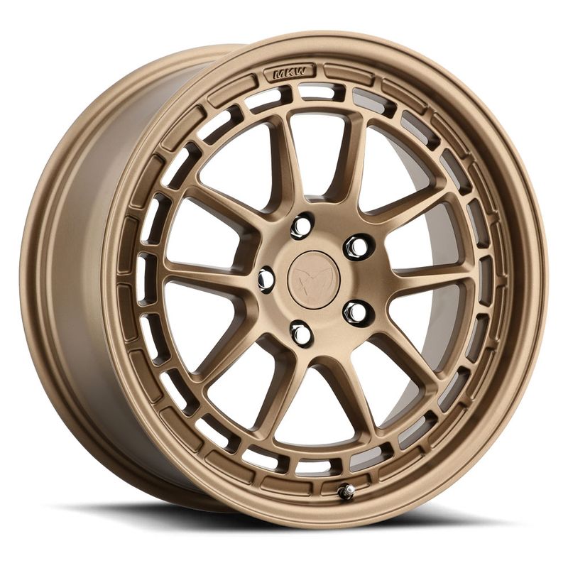 MKW Wheels M208 18x8 Matte Bronze 5x100 35mm 57.1mm