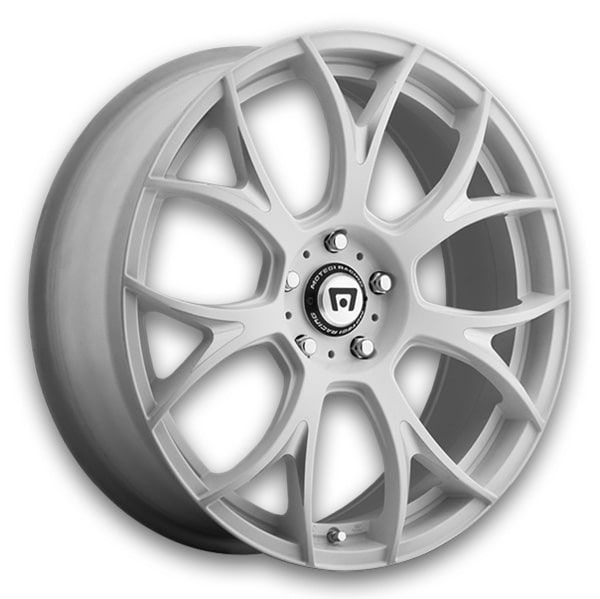 Motegi Wheels MR126 20x10 Matte White With Milled Accents  +38mm 57.1mm
