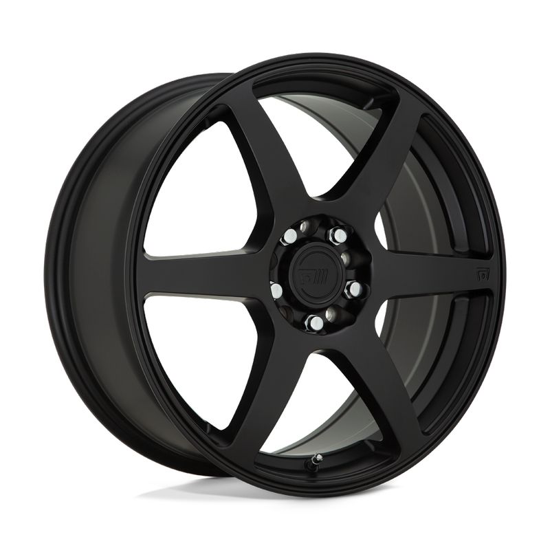 Motegi Wheels MR143 CS6 15x6.5 Satin Black 4x100/4x108 +40mm 72.6mm