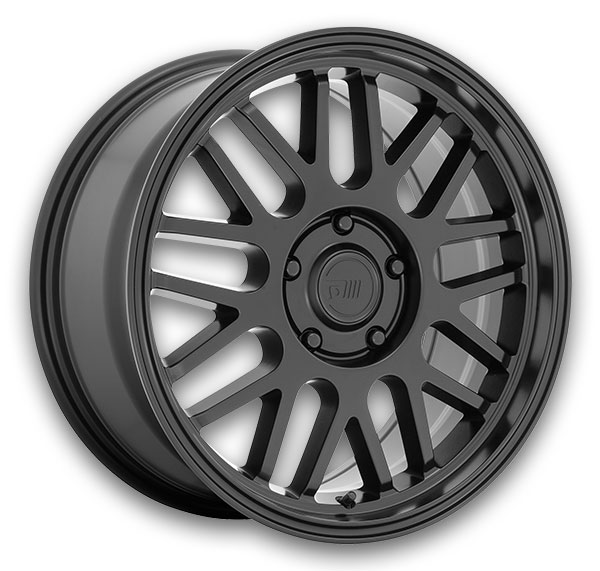 Motegi Wheels MR144 M9 18x8.5 Satin Black 5x114.3 +35mm 72.6mm