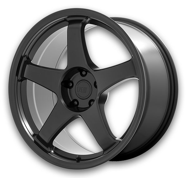 Motegi Wheels MR151 CS5 18x9.5 Satin Black 5x100 +40mm 56.15mm