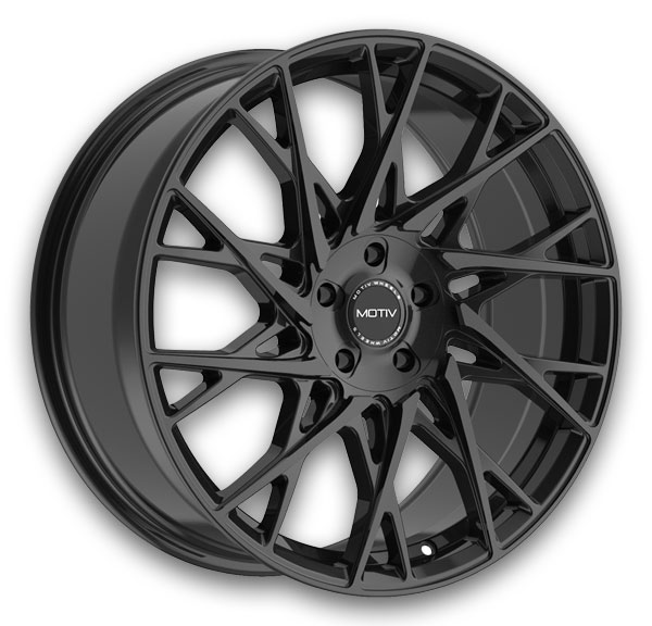 Motiv Wheels 430 Maestro 17x7.5 Gloss Black 5x108/5x112 +40mm 73.1mm