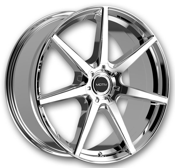 Motiv Wheels 432 Rigor 22x9 Chrome Plated 5x114.3/5x120 +40mm