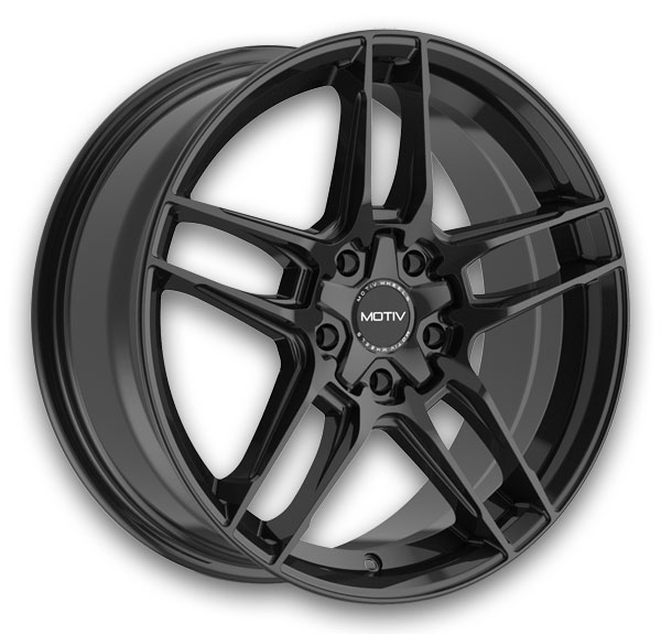 Motiv Wheels 434 Matic 16x7.5 Gloss Black 5x100/5x114.3 +40mm 73.1mm