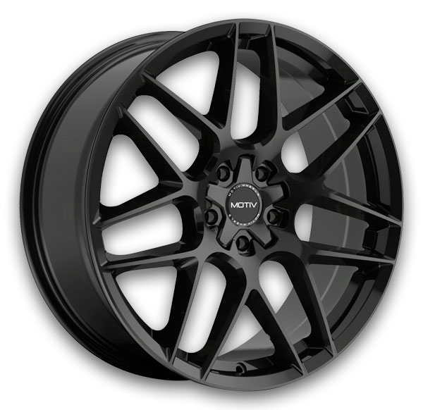Motiv Wheels 435 Foil 18x8 Gloss Black 5x114.3/5x120 +42mm 74.1mm