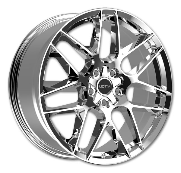 Motiv Wheels 435 Foil 20x8.5 Chrome 5x114.3 +42mm 73.1mm