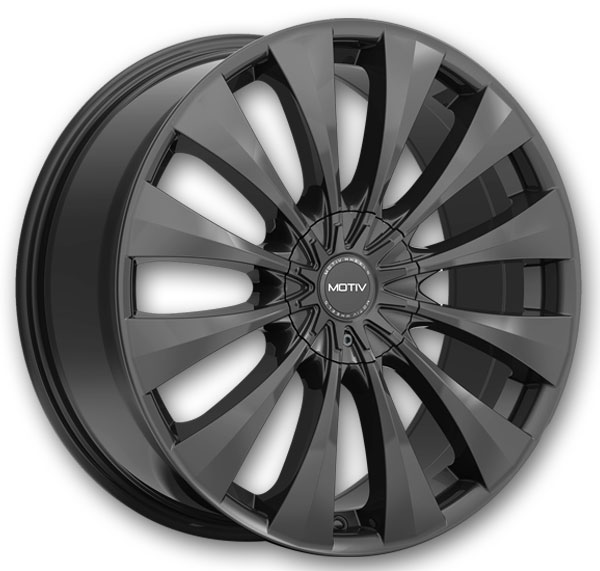 Motiv Wheels 436 Margin 17x7.5 Gloss Black 5x114.3/5x120 +42mm