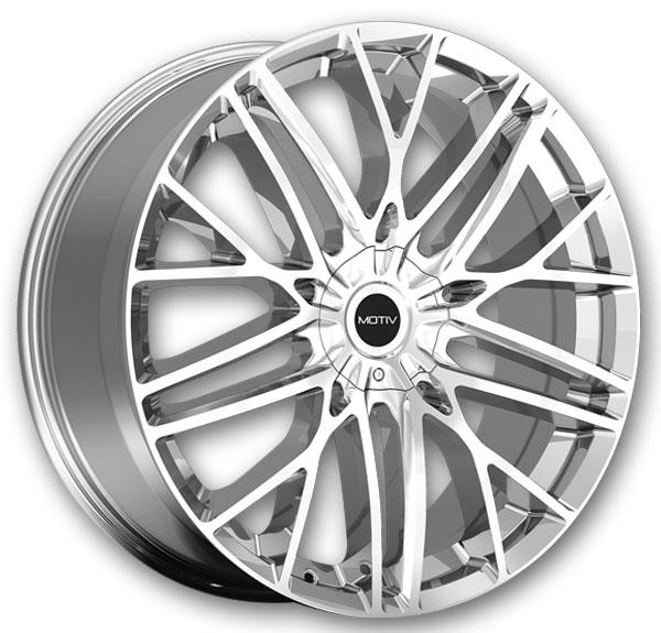 Motiv Wheels 437 Maven 20x8.5 Chrome 5x112/5x114.3 +40mm 73.1mm
