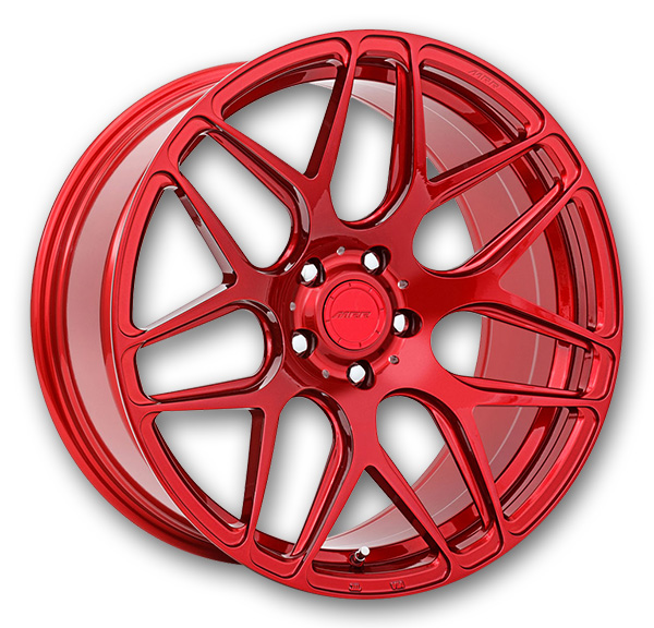 MRR Wheels FS1 20x12 Candy Red 5x112 +25mm 66.6mm