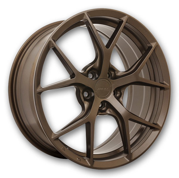MRR Wheels FS6 19x10 Gloss Bronze 5x112 +25mm 66.6mm