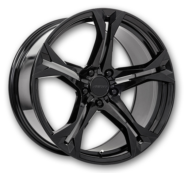 MRR Wheels M017 20x11 Gloss Black 5x120 +43mm 66.9mm