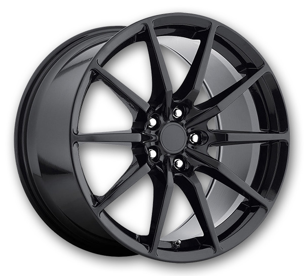MRR Wheels M350 19x11 Gloss Black 5x114.3 +55mm 70.5mm