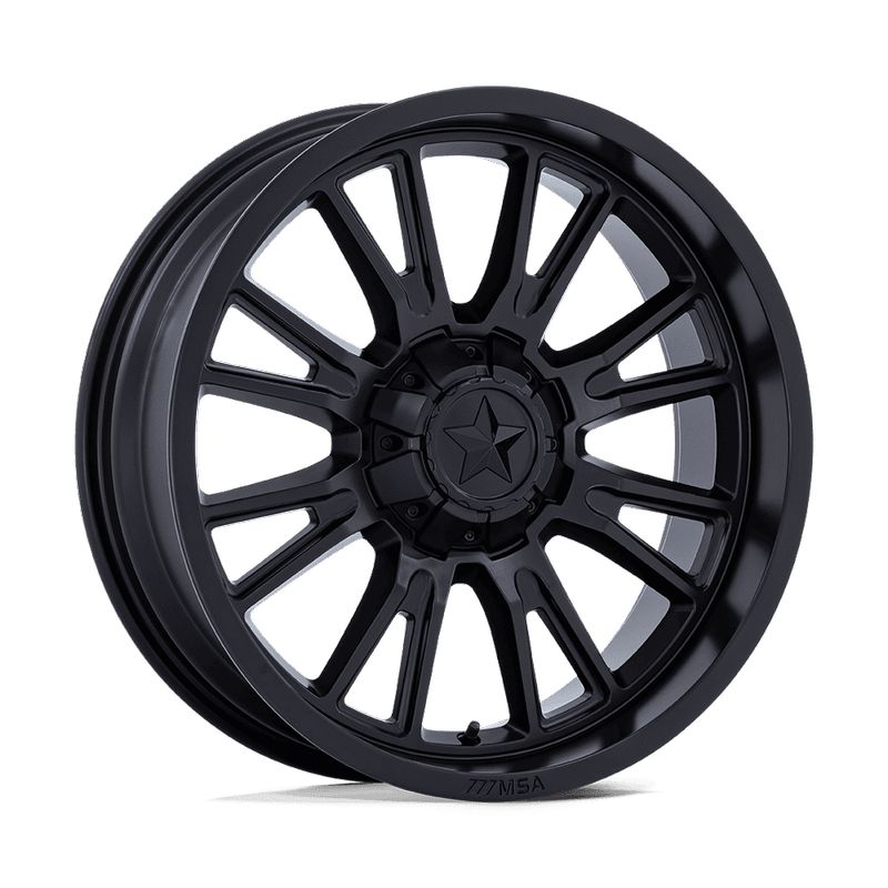 MSA Offroad Wheels Thunderlips 14x7 Matte Black 4x137/4x156 +10mm 110.1mm