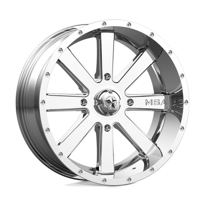 MSA Offroad Wheels Flash 24x7 Chrome 4x137 +0mm 112.1mm