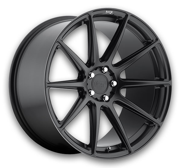 Niche Wheels Essen 21x10.5 Matte Black 5x130 +45mm 71.5mm
