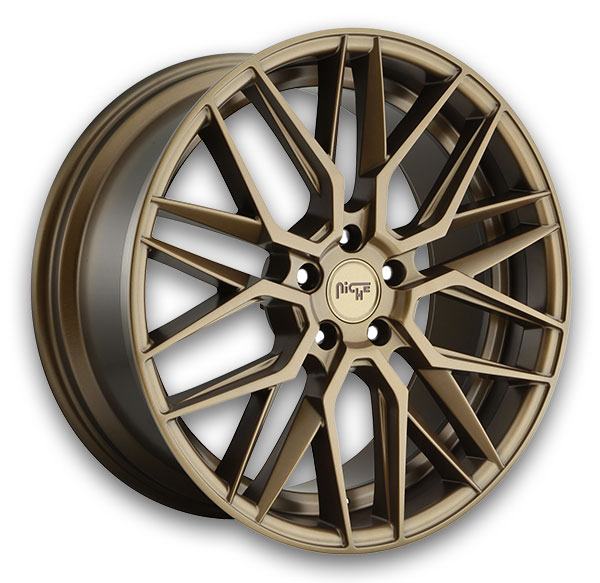 Niche Wheels Gamma 20x10.5 Matte Bronze 5x112 +27mm 66.56mm