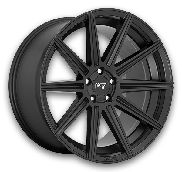 Niche Wheels Tifosi 20x10.5 Matte Black 5x112 +27mm 66.56mm