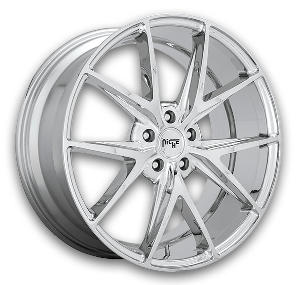 Niche Wheels Misano 20x9 Chrome 5x115 +18mm 71.6mm