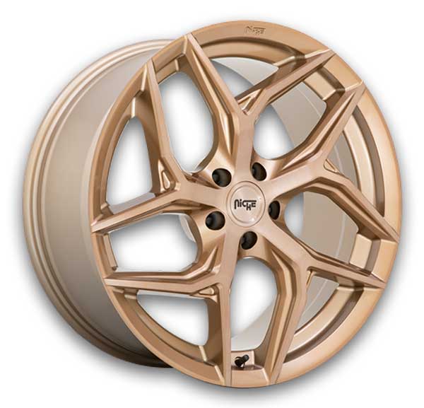 Niche Wheels Torsion 20x9 Platinum Bronze 5x112 +25mm 66.56mm