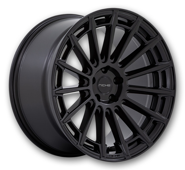 Niche Wheels Amalfi     20x9 Matte Black 5x114.3 25mm 72.56mm
