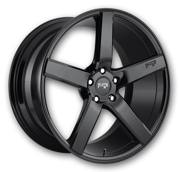 Niche Wheels Milan 22x10 Gloss Black 5x127 +35mm 71.7mm