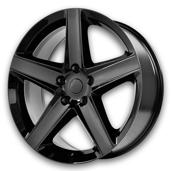 Performance Replicas Wheels PR129 20x9 Gloss Black 5x127 +34mm 71.5mm