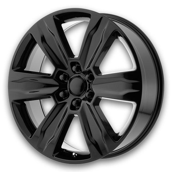 Performance Replicas Wheels PR172 22x9 Gloss Black 6x135 +44mm 87.1mm