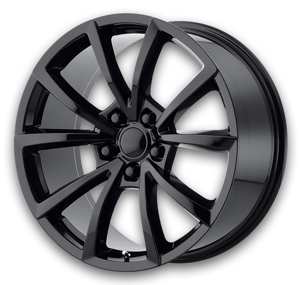 Performance Replicas Wheels PR184 20x10 Gloss Black 5x127 +50mm 71.5mm