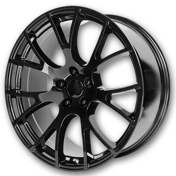 OE Performance Wheels 161 22x9 Gloss Black 5x115 +18mm