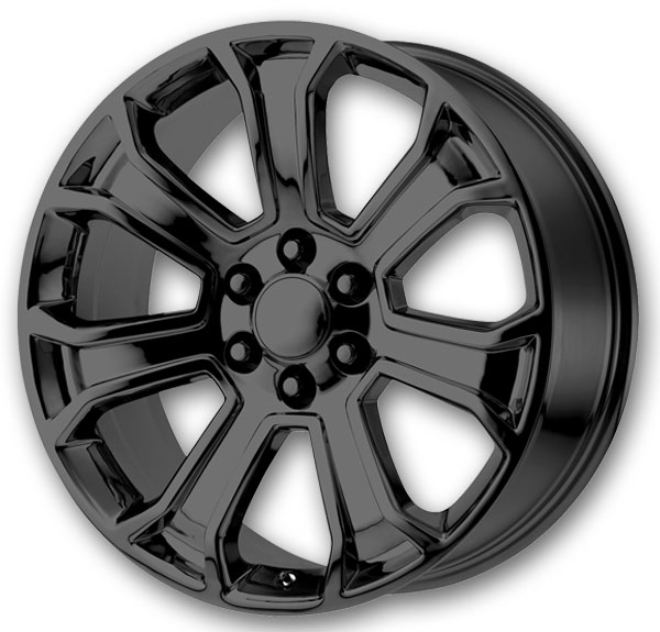 OE Performance Wheels 166 20x8.5 Gloss Black 6x139.7 +31mm