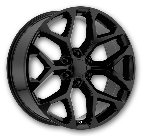 OE Performance Wheels 176 22x9 Satin Black 6x139.7 +24mm