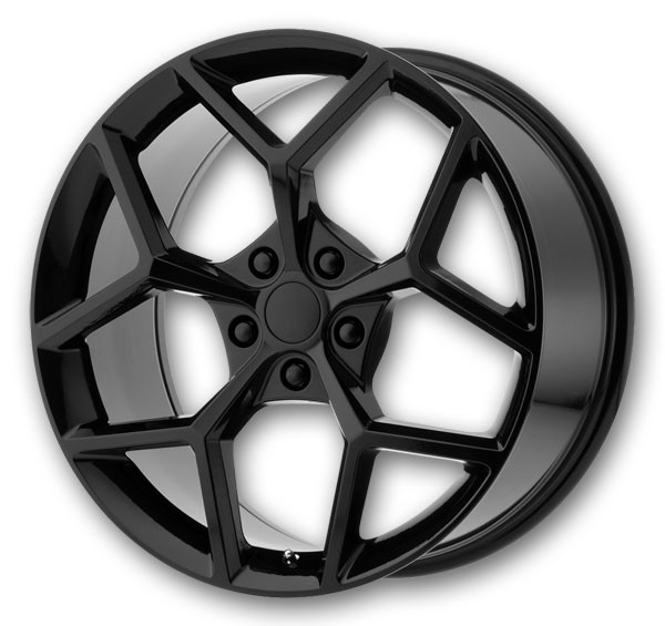 Performance Replicas Wheels PR126 20x10 Gloss Black 5x120 +35mm 67.06mm