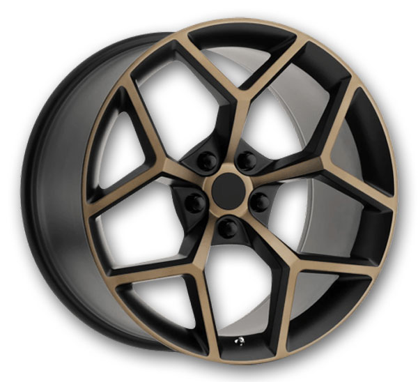 Performance Replicas Wheels PR126 20x9 Black/Bronze 5x120 +30mm 67.06mm