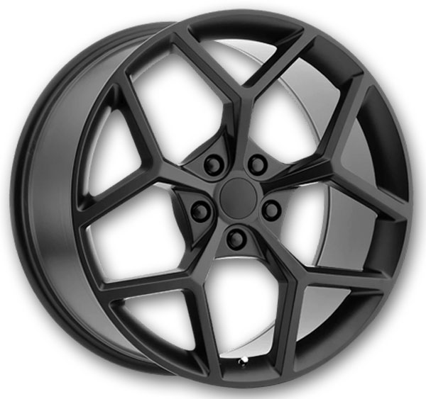 Performance Replicas Wheels PR126 20x11 Matte Black 5x120 +43mm 67.06mm