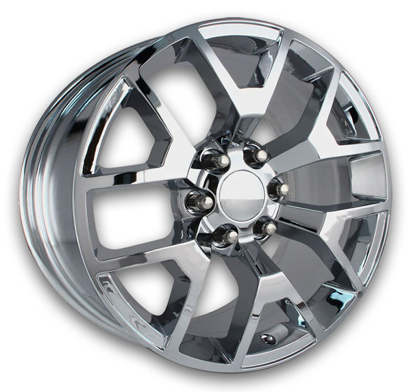 Performance Replicas Wheels PR169 20x9 Polished 6x139.7 +27mm 78.1mm